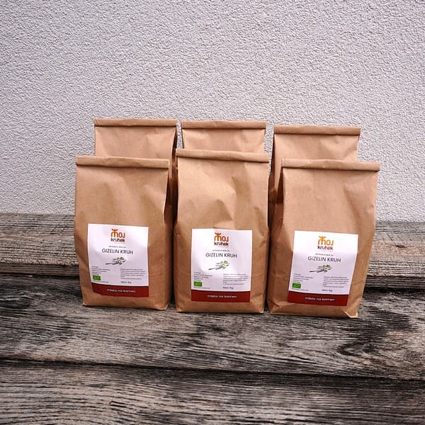 Gizelin Kruh 6kg – Sveža Bio Polnozrnata Moka za Peko